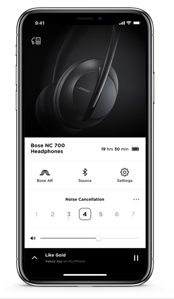 Bose Music App telefonon